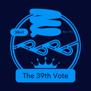 The 39th Vote badge